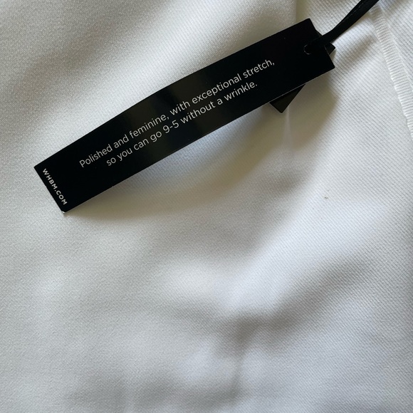 #101, White House Black Market Elegant White Women's Shorts, NWT, size 8 - Picture 5 of 5